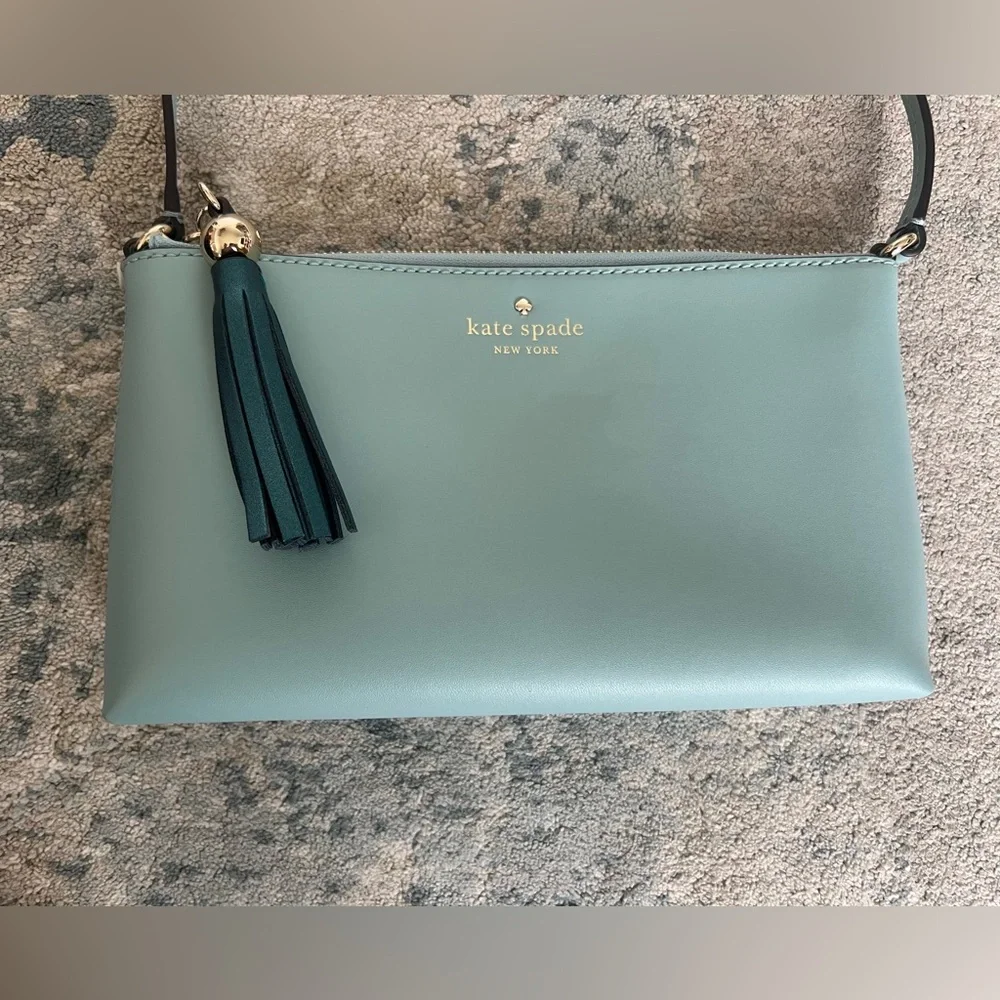 Kate Spade mint green crossbody